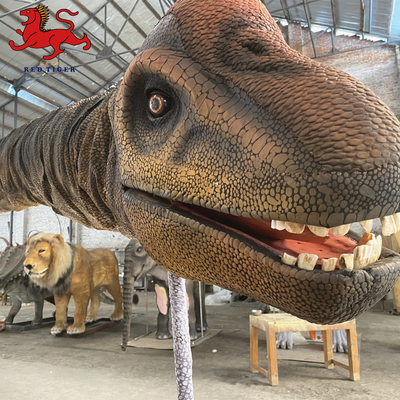Подгонянный размер крытого реалистического держателя стены головы динозавра декоративный