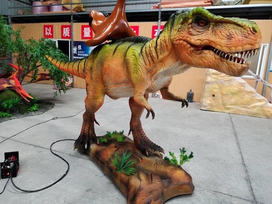 Подгонянная торговым центром езда длины на идти шоу динозавра реалистический