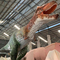 Большая реалистичная аниматронная статуя динозавра T Rex и игровая площадка