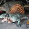 Сунпрооф реалистическая аниматронная статуя Диметродона динозавра 4м для тематического парка