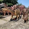 Водоустойчивые на открытом воздухе статуи динозавра в натуральную величину для батутного парка