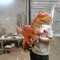 Аниматронная ручная кукла динозавра Всепогодная марионетка брахиозавра