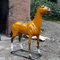 Скульптуры животных стеклоткани статуи коровы стеклоткани в натуральную величину