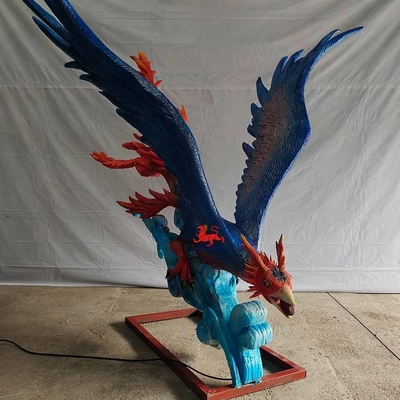 Животные китайское мифическое животное Jingwei Eco дружелюбные реалистические Animatronic