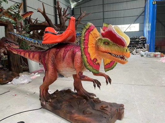 Езда на драконах Dicrosaurus Animatronic подгоняла