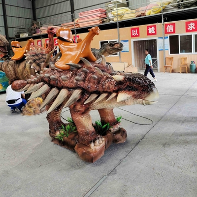Электрическая езда на модели скутера Ankylosaurus оживленного динозавра Rideable Animatronic