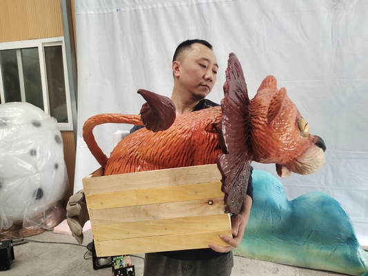 Марионетка руки дракона силикона упорки партии Cosplay динозавра изготовленной на заказ длины реалистическая в изготовленных на заказ цветах