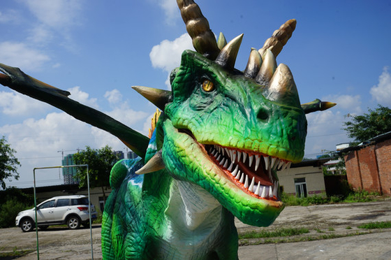Good price Облегченный Animatronic зеленый цвет костюма динозавра онлайн