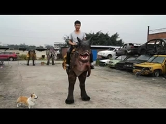 Ручная симуляция аниматорный костюм динозавра в костюм вечеринки